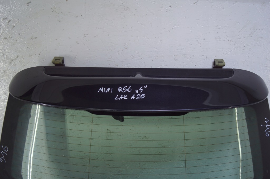 фото №2, Крышка багажника багажника задняя mini cooper r56 s спойлер a25