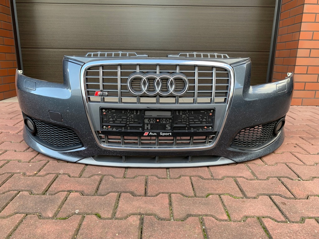 фото №8, Kompletny бампер перед передній решітка радіатора a3 s3 8p 05-08r idealny оригінал