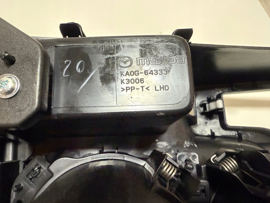 фото №13, Mazda cx-5 i lift 15-17 туннель средний панель управление радио чехол