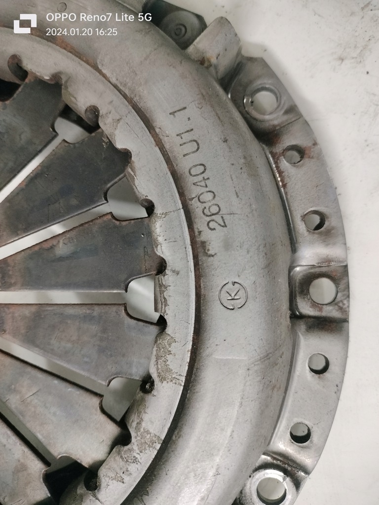 фото №10, Kia rio зчеплення диск зчеплення притиск 1,1 crdi 26040u11 26050u11