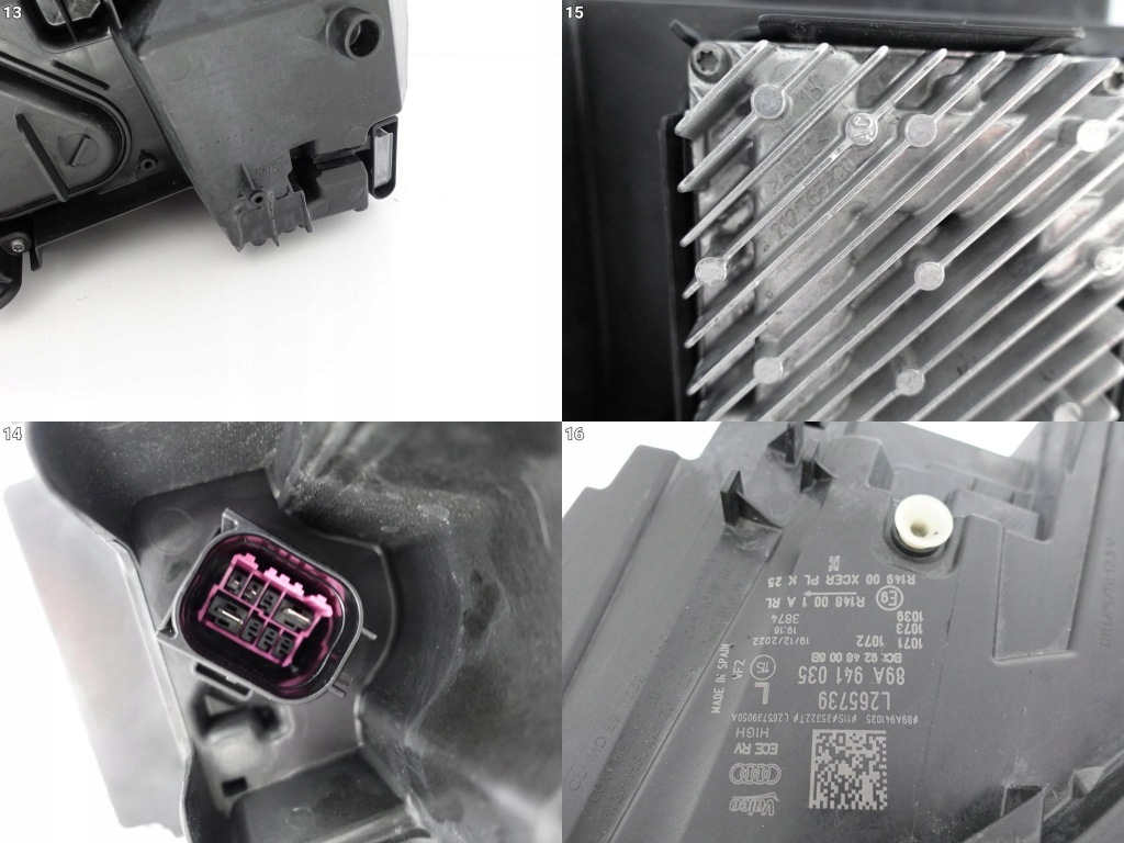 фото №11, Audi q4 e-tron matrix full led 21- лампа левая eu