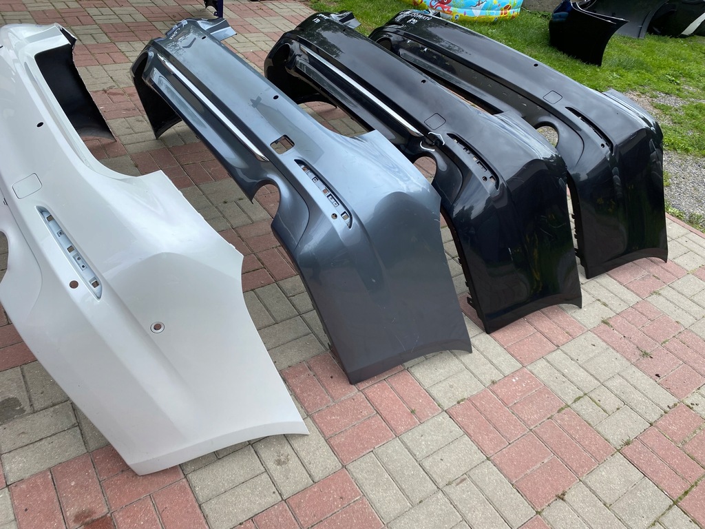 фото №16, Bmw 5 g30 przedlift бампер задній звичайний pod накладка хром