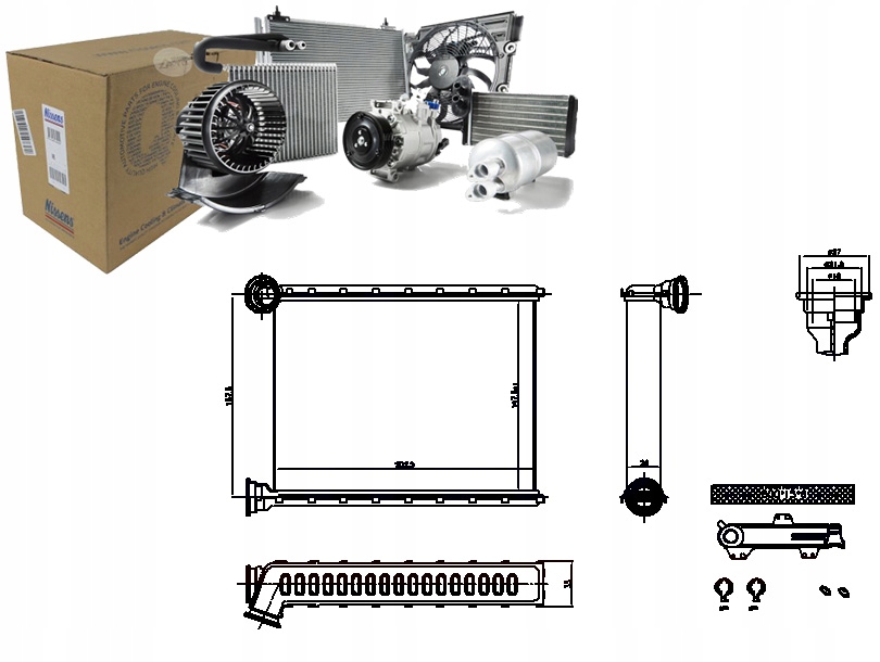 фото №1, Отопитель renault espace v grand scenic iv kadjar kangoo iii kangoo