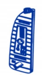 фото №1, Свет отражающий задние правое dacia spring