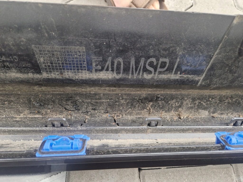 фото №9, Молдинг порог bmw 1 f40 m набор комплект prest-08