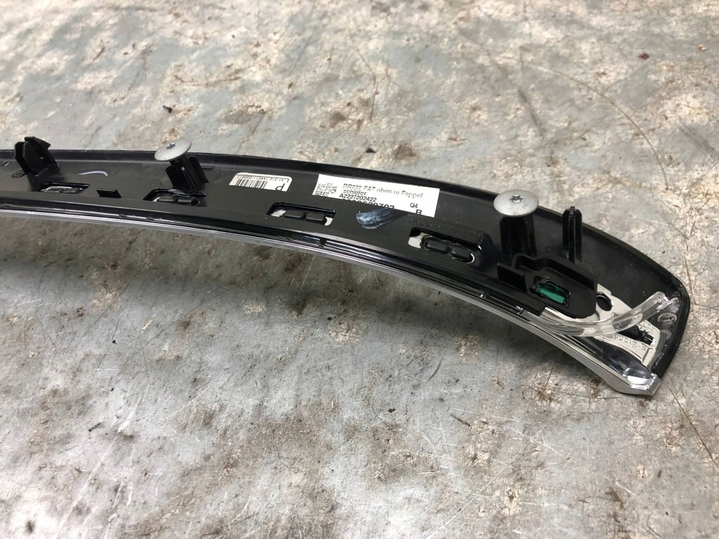 Молдинг декоративная  дверь правый перед mercedes s-klasa w222 amg a2227202422 с Разборки