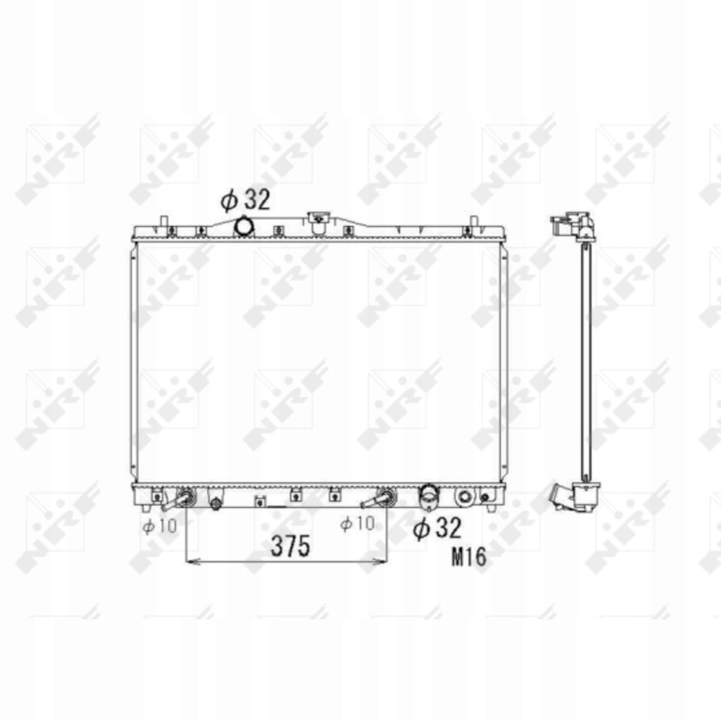 фото №1, Радіатор wody honda legend iii 96-04 3.5