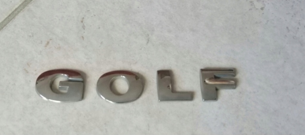 Купить Эмблема logo надпись golf задний  крышки багажника vw golf iv 4 97-05 оригинал