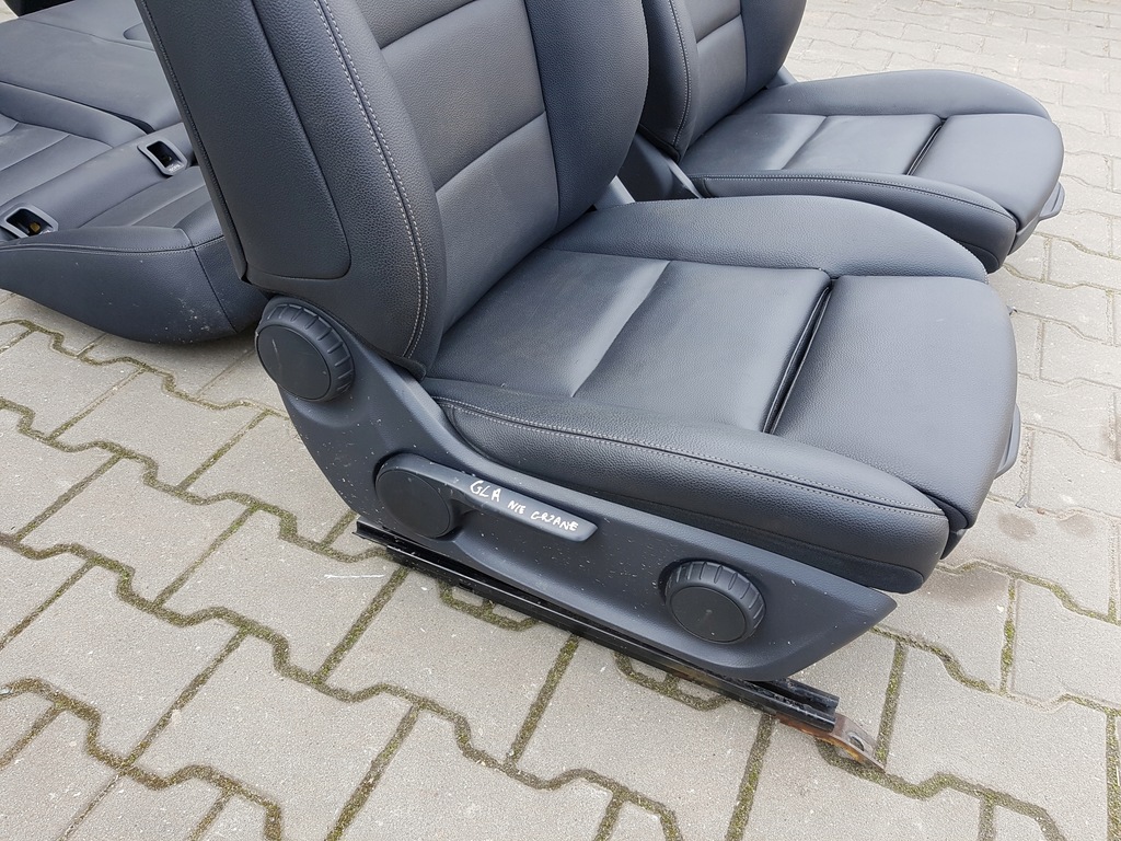 фото №6, Mercedes gla w156 x156 сиденья кожаный заднее сиденье