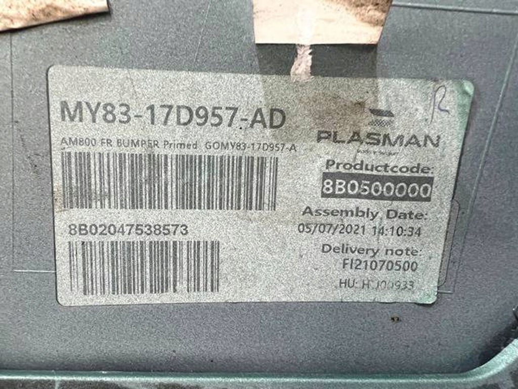 фото №11, Бампер перед передний aston martin dbx 20 r.-