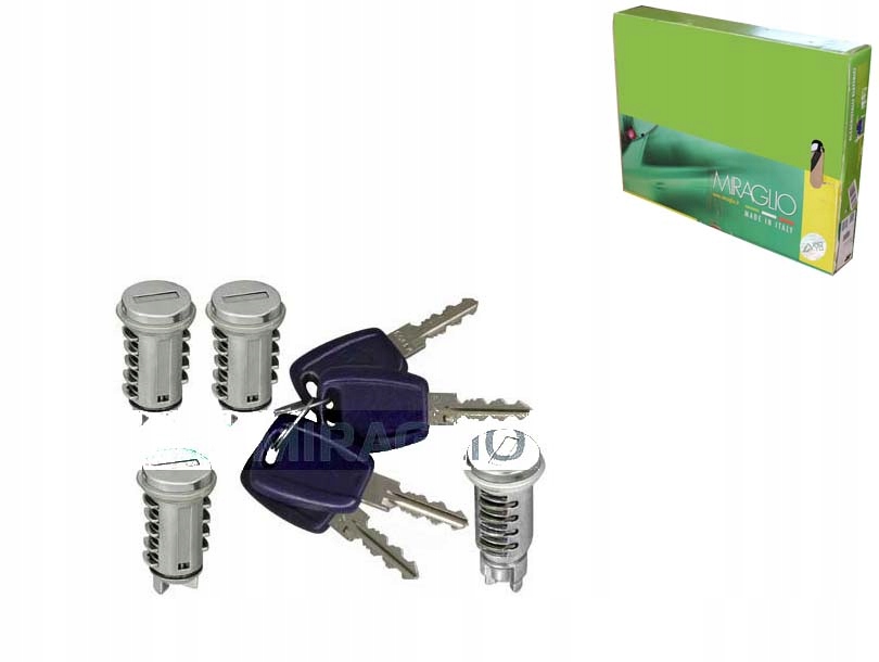 фото №1, Комплект замки задняя fiat doblo i 03.01-01.10 miraglio