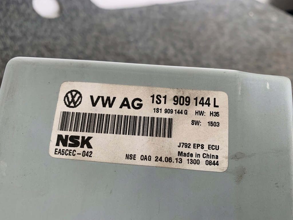 фото №16, Skoda citigo 12-13r vw up колонка кермова колонка насос підсилювача оригінал