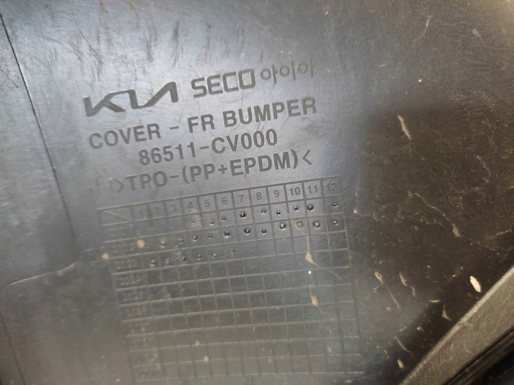 фото №12, Kia ev6 бампер передній перед 4pdc 2021-