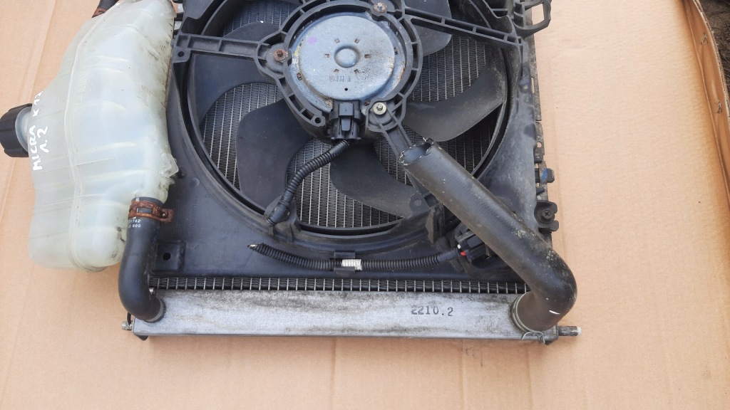 фото №6, 21400ax601b1 радіатор комбінована wody кондиціонера nissan micra k12 1.2