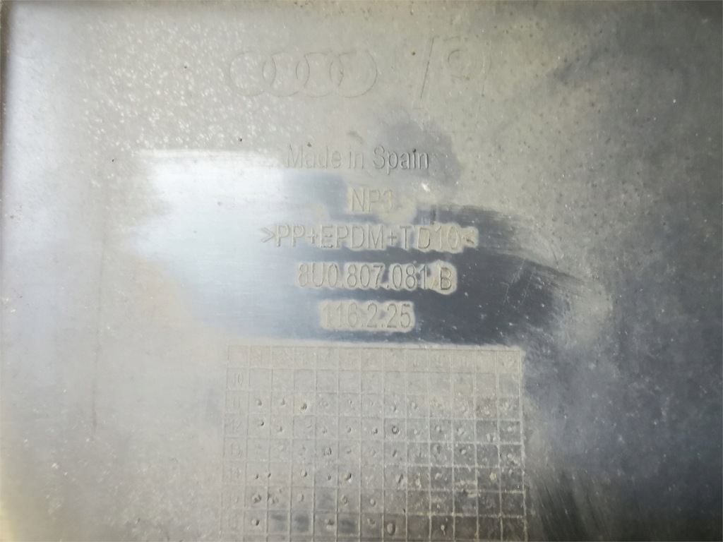 фото №5, Audi q3 8u 8u0 11-14 защита поперечина na pas передний 8u0807081b