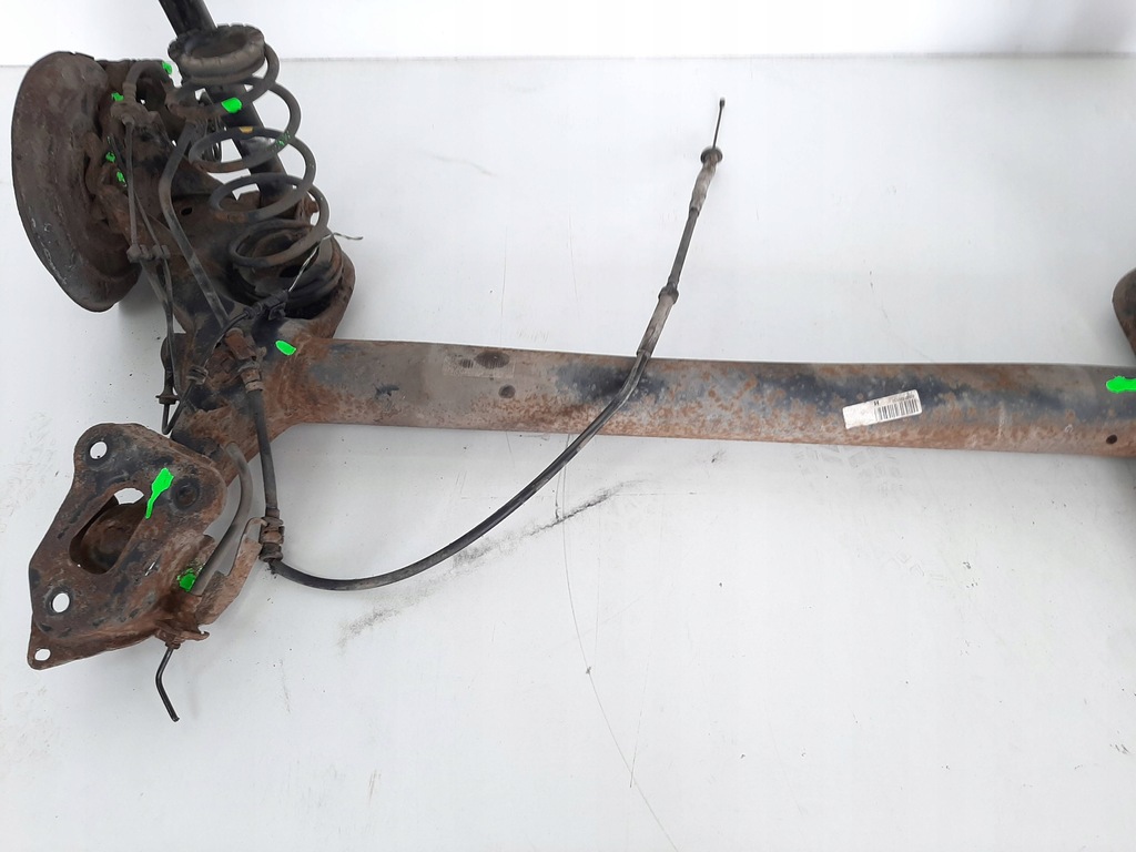 фото №8, Fiat grande punto 1.9d 3d 06r балка подвеска задняя тормозные диски kpl