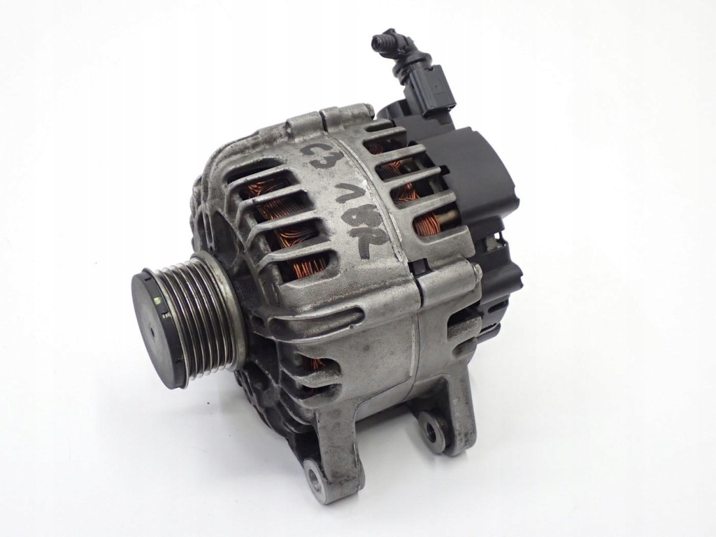 фото №1, Генератор оригинал 9670899580 citroen c3 iii aircross 1.2 thp hn01 18r