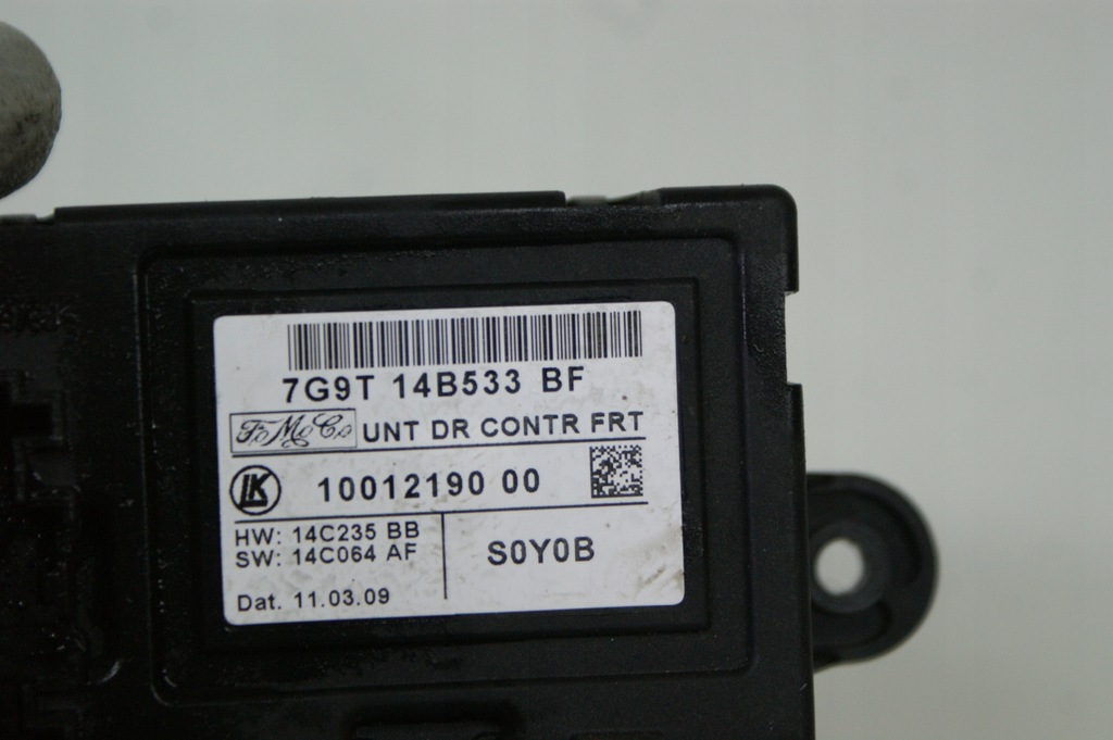 фото №10, Модуль блок керування двері правий перед galaxy ii anglik