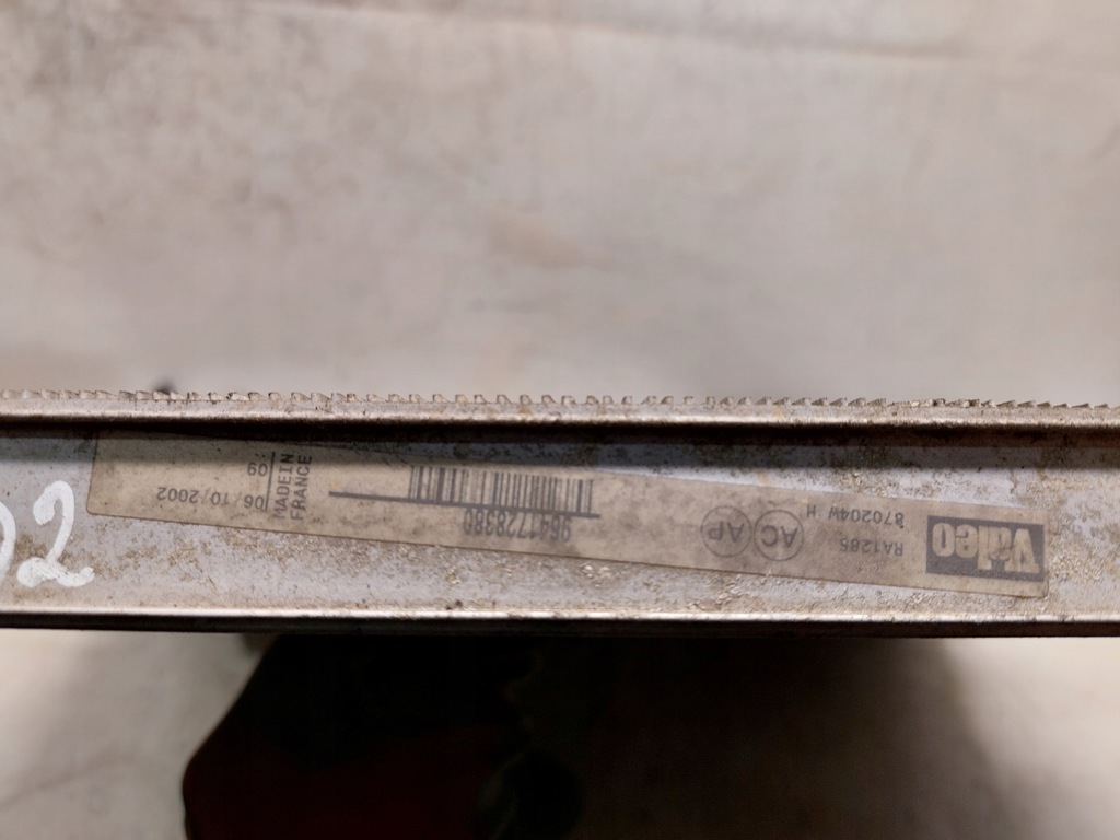 фото №9, Радиатор wody fiat ulysse ii 2.0jtd