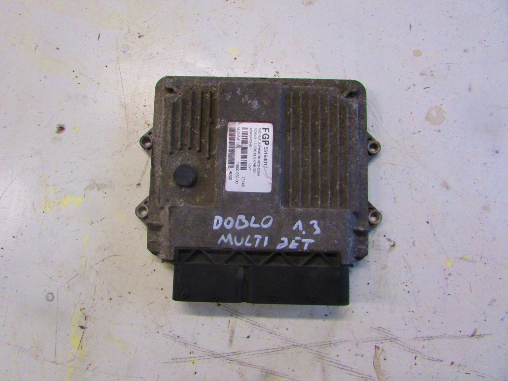 Купить Блок управления, бортовой компьютер двигателя fiat doblo 1,3 multijet