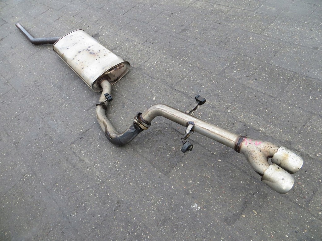 фото №7, Hyundai santa fe iii 2.2 гаситель выхлоп конечный 13-