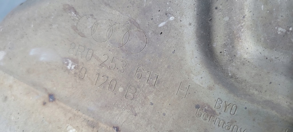 фото №11, Q5 8r гасник вихлоп 2.0 tdi quattro 8r0253611h