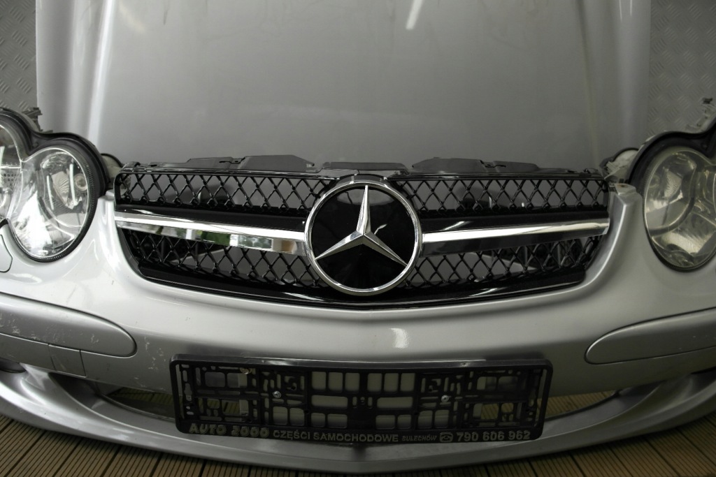 Mercedes sl r230 передні  комплект  капот бампер крила панель передня фари європа  744 в Україні