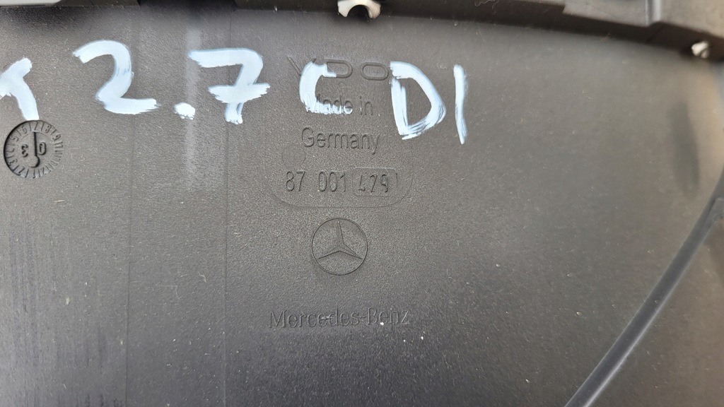 фото №6, Mercedes w209 счетчик приборная панель 2.7 cdi a2095404211