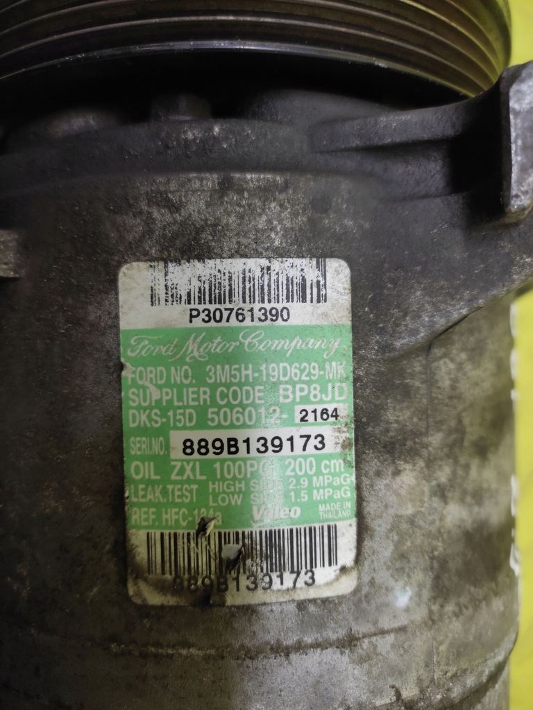 фото №8, Volvo v50 2.5 компресор кондиціонера p30761390