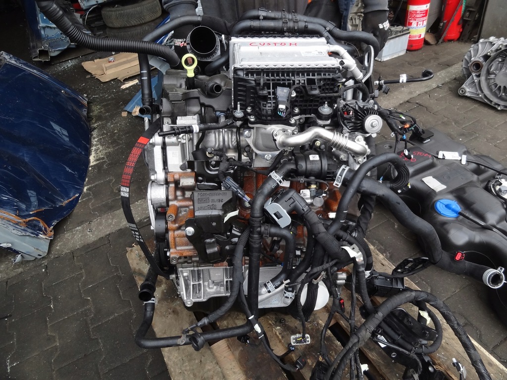 фото №9, Ford transit custom ii 2024 2,0 ecoblue двигун bkfb пробіг 0km оригінал