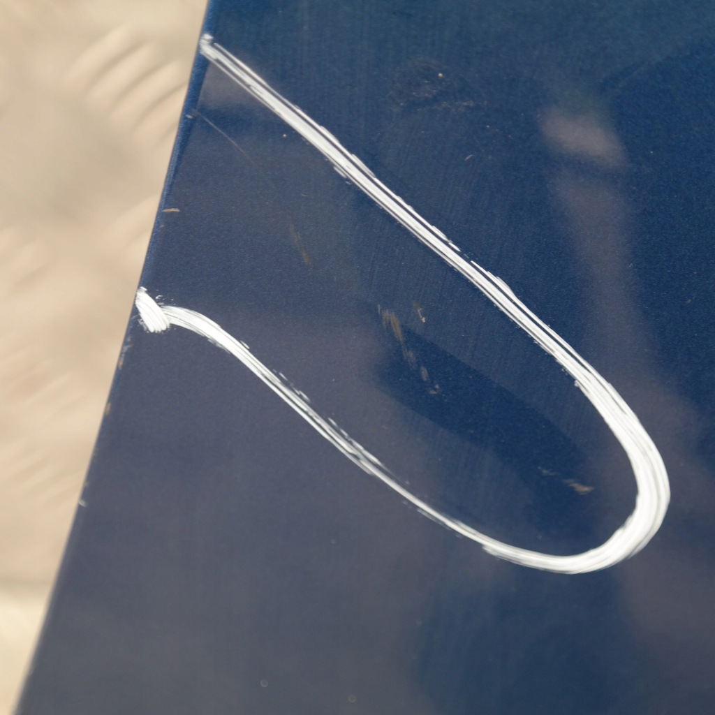 Mini cooper r56 крило правий lightning blue a63 Недорого