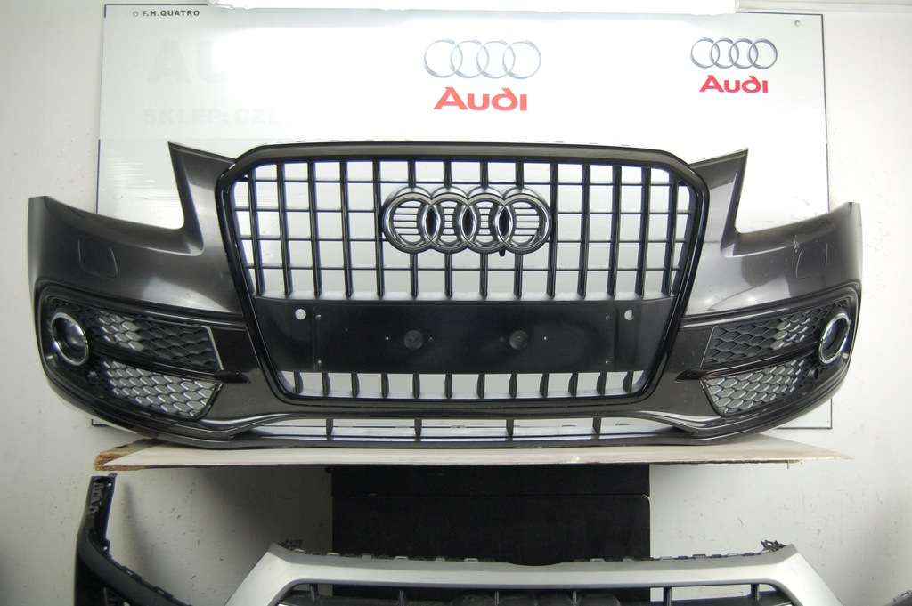 фото №1, Бампер audi q5 s-line lift 2012-2016 black 8r 8r0