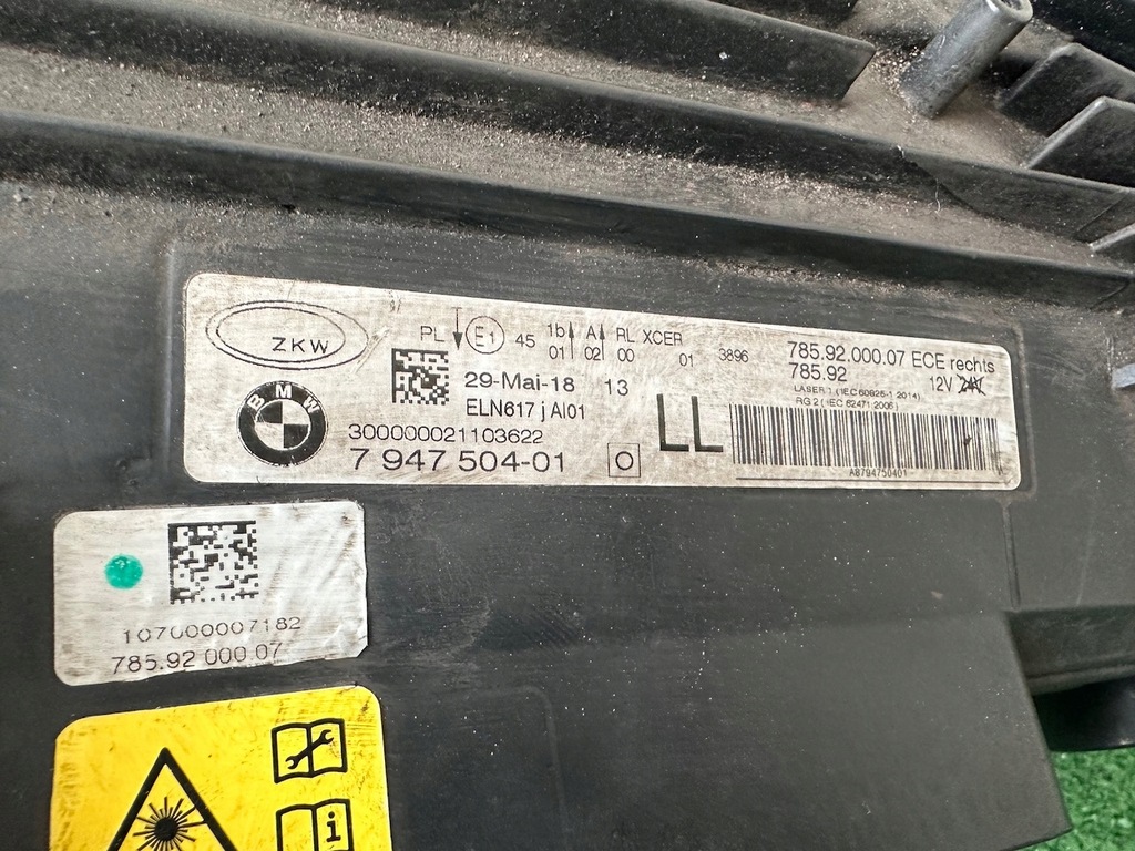 фото №6, Лампа bmw i8 laser laserlight 7947504