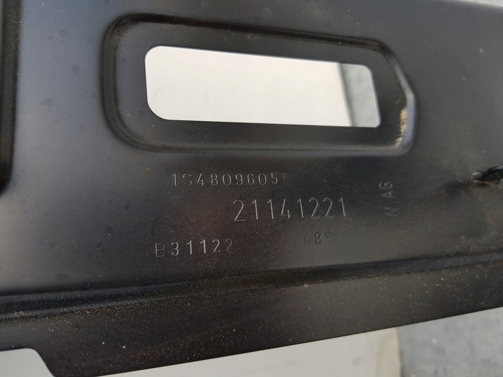 фото №10, Порог блок двигателя левый обшивка vw up citigo 1s4809605e