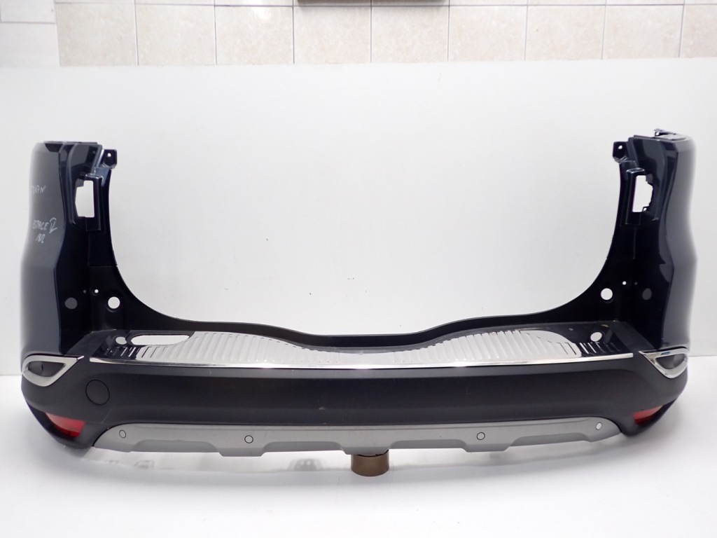 фото №1, Бампер задняя задний kompletny оригинал жгут 6xpdc renault espace v 5 tekpn