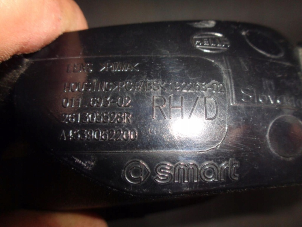 фото №5, Smart fortwo 453 coupe протитуманна фара правий перед oryg