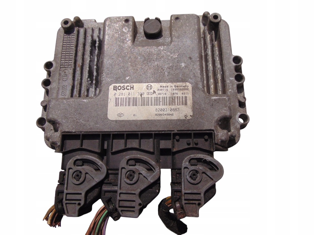 фото №1, Бортовой компьютер 0281011390 8200310863 renault 1.9 dci