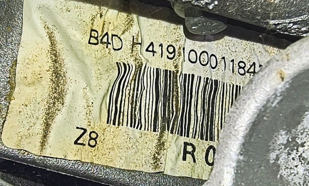 фото №8, Двигатель 1.0 sce 60km 65km renault clio v dacia sandero iii b4d419 h419 g409