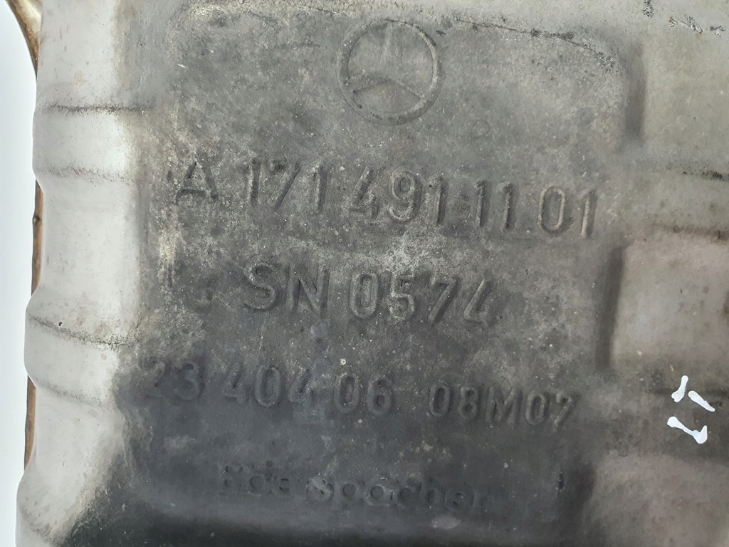 фото №6, Гаситель конечный выхлоп левый mercedes slk r171 lift