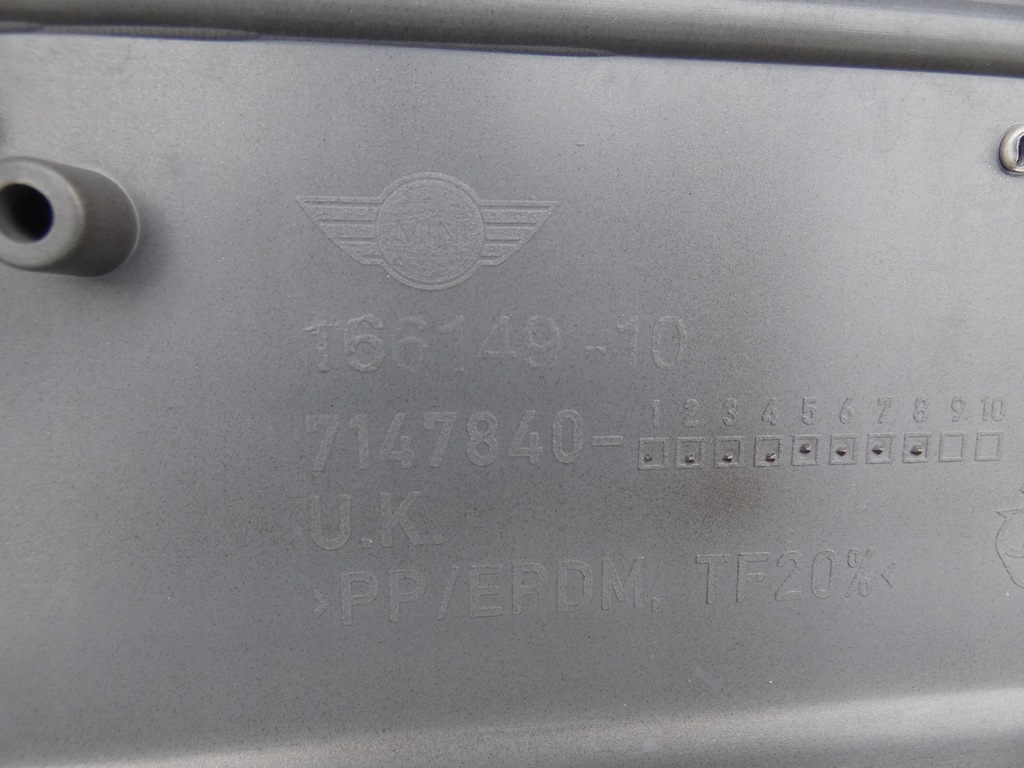 фото №11, Бампер, решітка середня mini cooper r56/r57