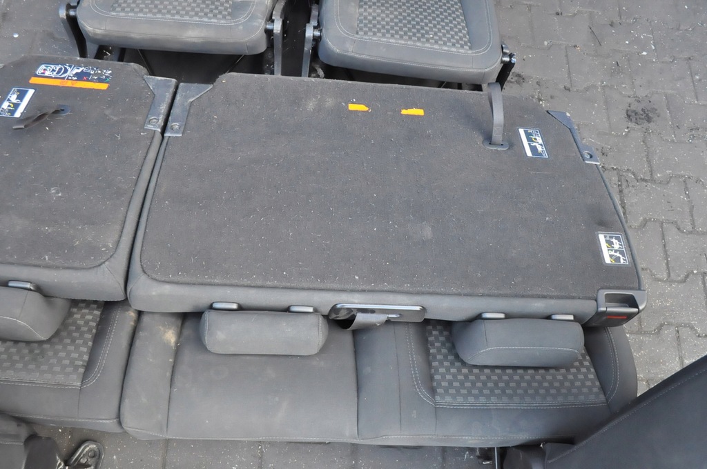 фото №9, Ford tourneo connect mk2 сидіння заднє сидіння 7 осіб