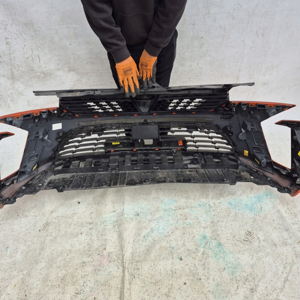 фото №15, Renault clio v 5 lift 23- бампер перед передній + плита 620228696r