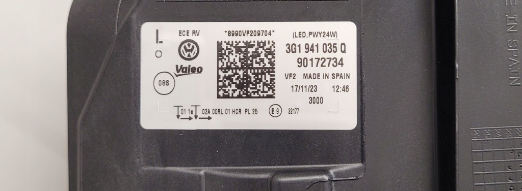 фото №5, Vw passat b8 lift full led фара левый лампа оригинал