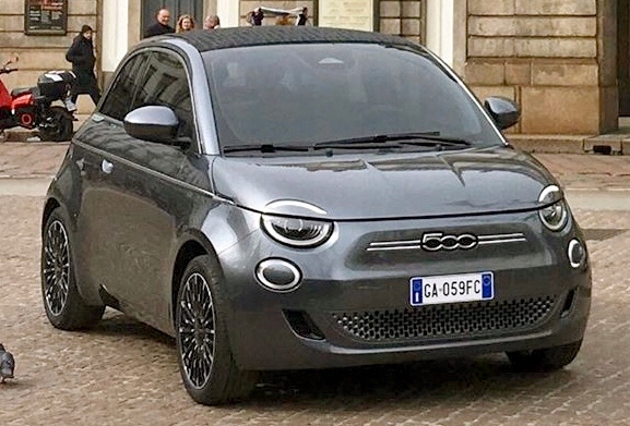 фото №14, Fiat 500 500e 2 ii электрик 20- бампер передний 735714055 / 735714063 6xpdc