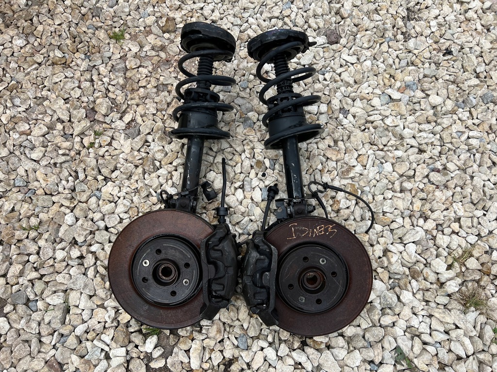 фото №1, Renault scenic i поворотний кулак амортизатор лівий