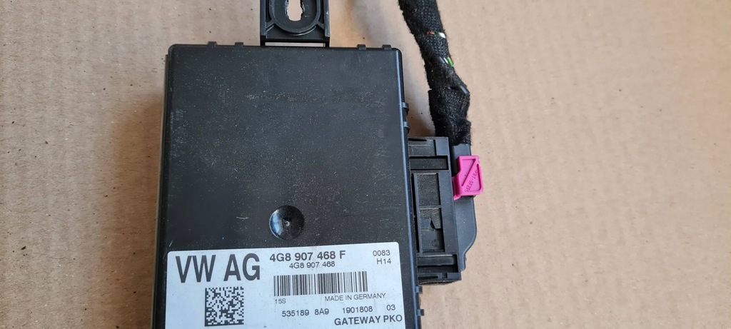 фото №7, A6 c7 4g lift модуль блок управления шлюз 4g8907468f a7 4g