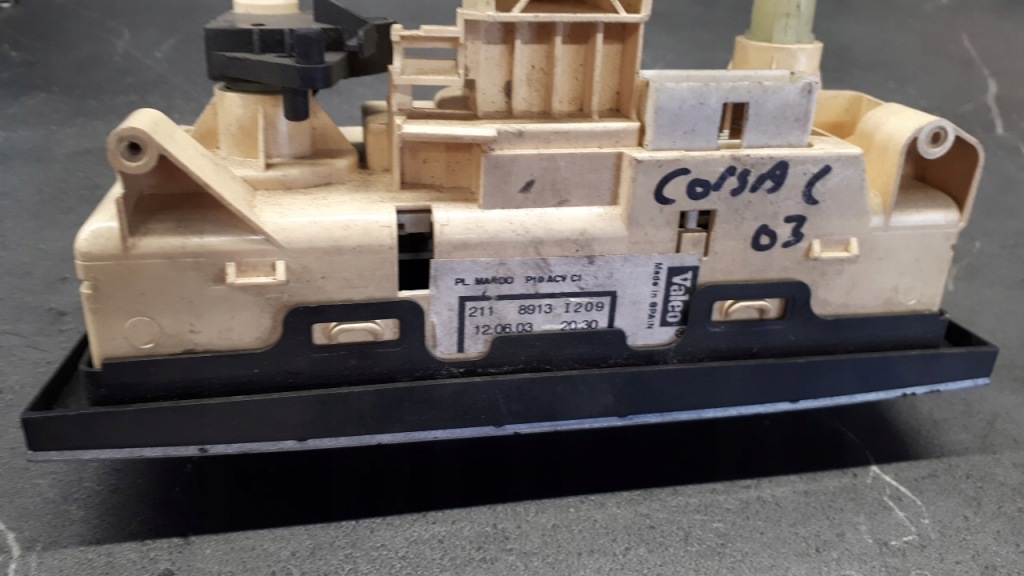 фото №3, 2118913i209 панель обдув opel corsa c