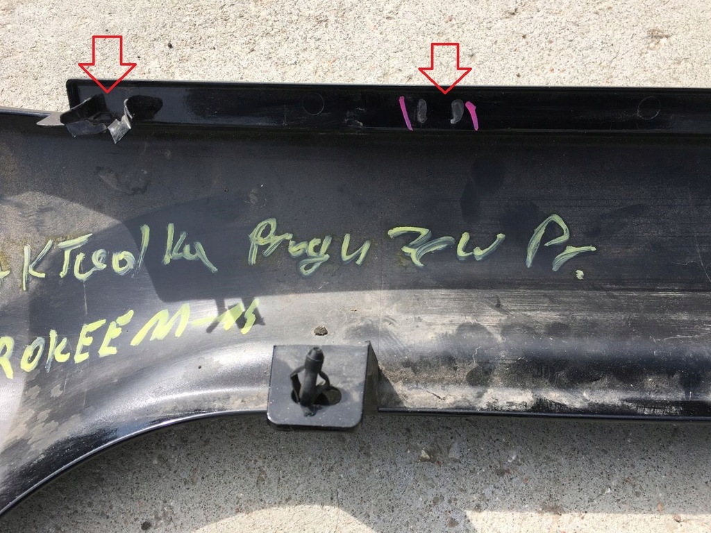 фото №11, Jeep grand cherokee 11-14 - молдинг порог правая