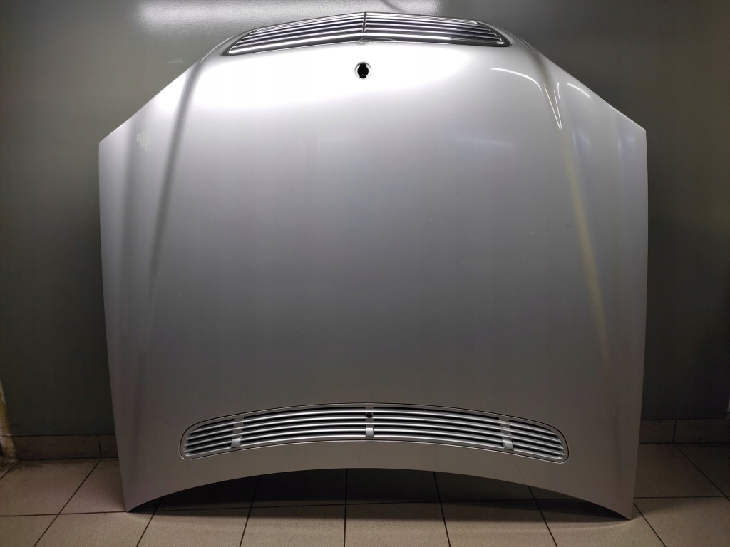 фото №1, Mercedes w220 капот кришка двигуна лак 744