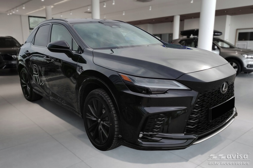 фото №8, Lexus rx v al3 молдинг стальной накладка na бампер задняя